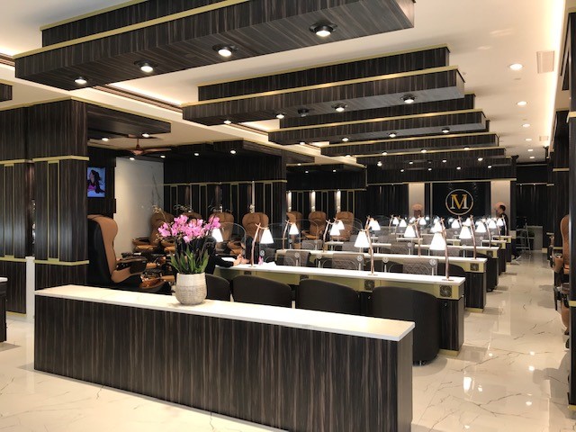 A year after the pandemic, new nail salon at Station Park offers pampering and luxury