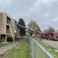 70 evacuated after fire at Midvale apartment building
