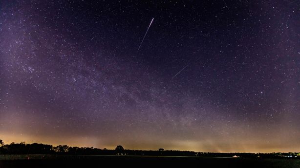 The meteor shower in Lyrid reaches its peak on April 22.  Here’s how to look at the night sky (beforehand)