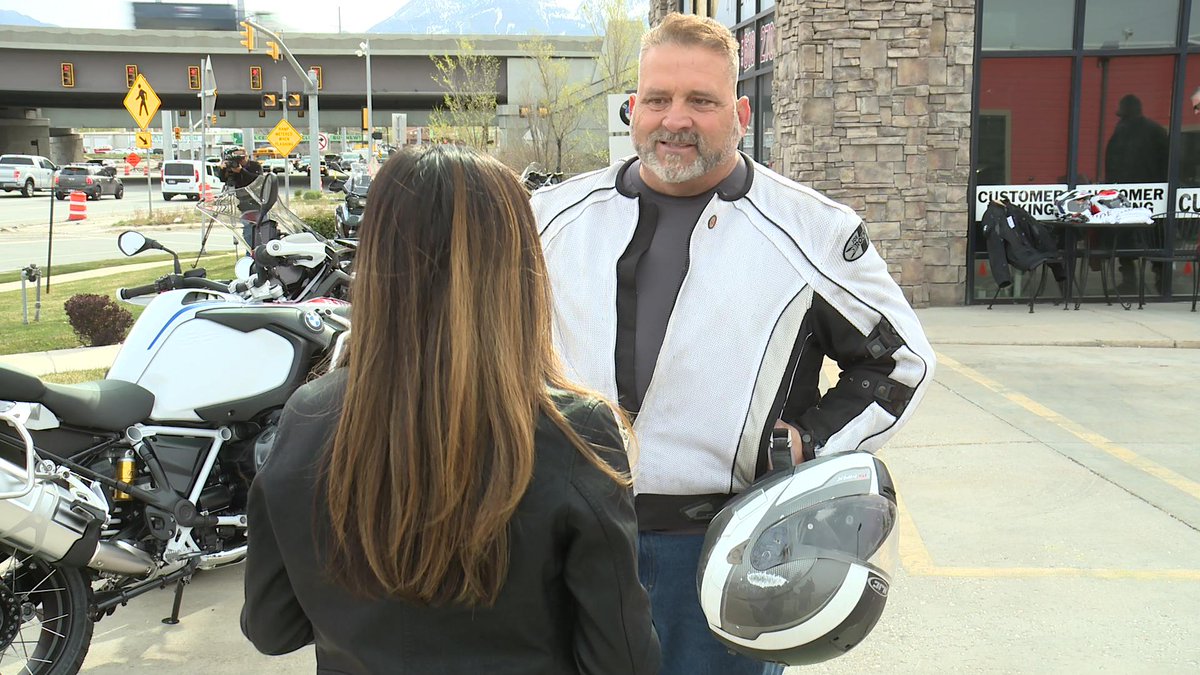Motorcycle crash survivor shares story as new safety campaign begins