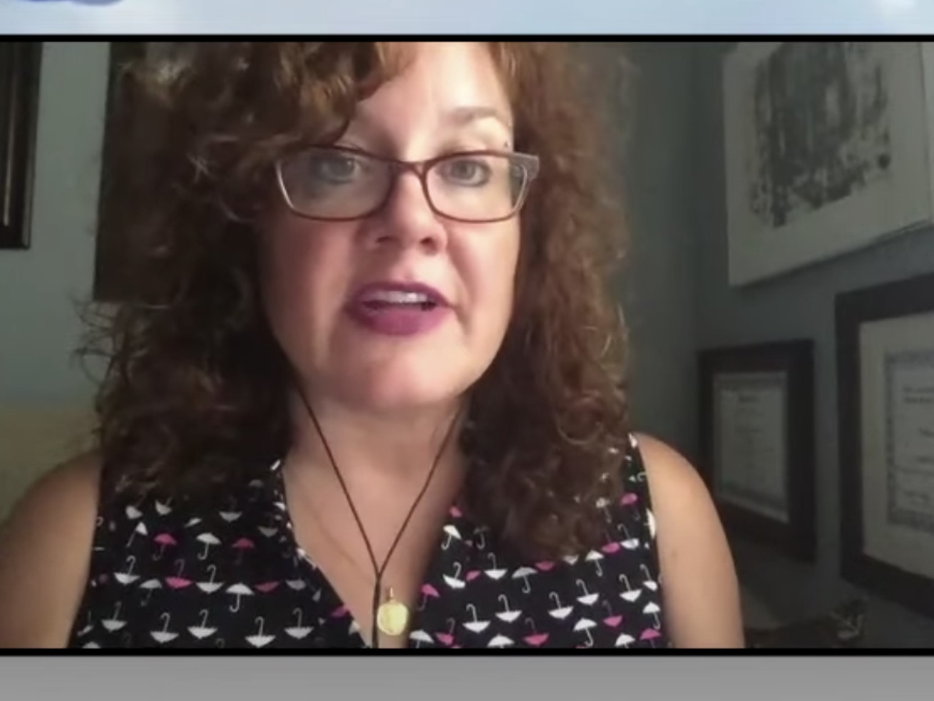 Natasha Helfer Parker, pictured above in a YouTube
video, said she had her membership in The Church of Jesus Christ of
Latter-day Saints withdrawn this week.