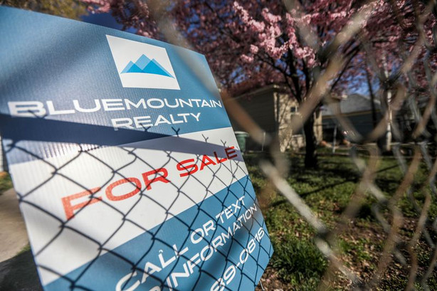 A residence for sale in Salt Lake City on Friday, April
9, 2021.