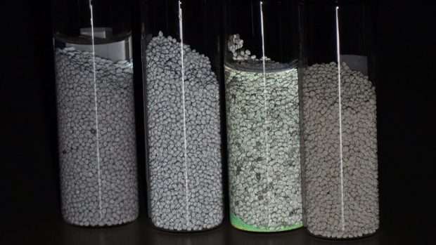 Wet reflective beads reflect more light when wet.