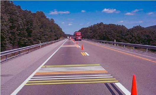 UDOT will work with engineers to test new lane-striping technologies using a “test deck.”