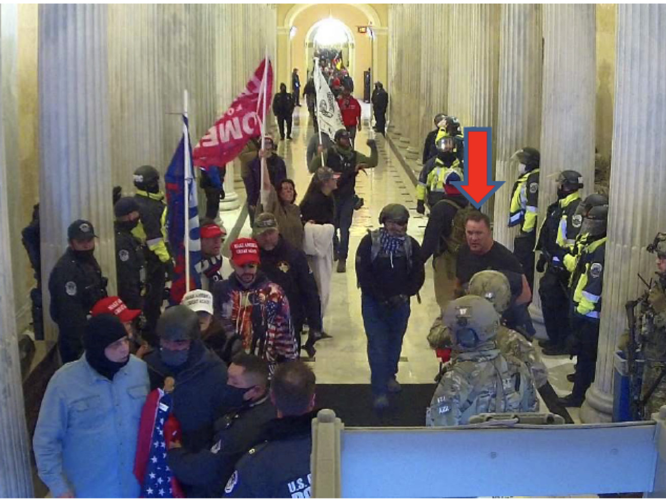 Willard Jake Peart, of Toquerville, Utah, faces federal
charges for allegedly entering the U.S. Capitol during the Jan. 6,
2021 insurrection.