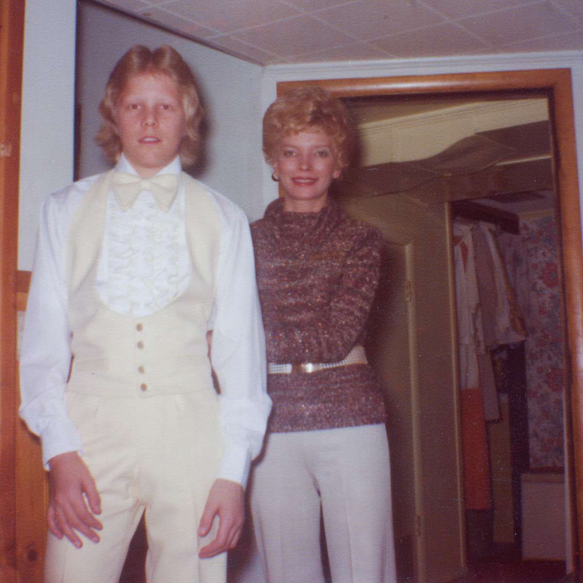 Joyce Yost, pictured with her son Greg Roberts in this undated photo, was last seen on the night of Aug. 10, 1985. Her remains have never been located or recovered.