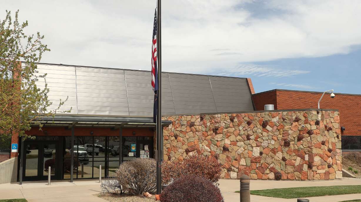 The 5th District Court in Cedar City is pictured on Wednesday April 7, 2021.