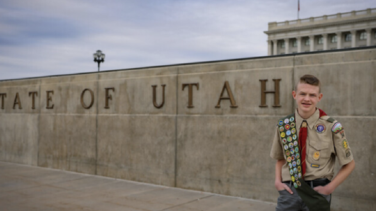 How one Utah teen's Eagle Scout project is increasing organ donation awareness