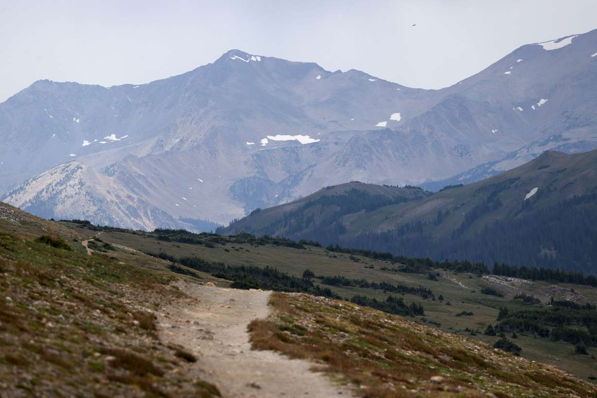A trail in Rocky Mountain National Park in Grand Lake, Colo. on Aug. 5, 2020. The park was ranked third on Kuru's best places to hike Wednesday.