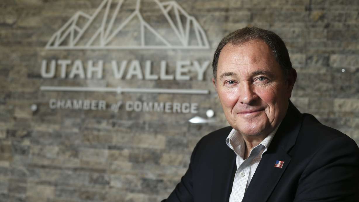 Former Utah Gov. Gary Herbert is photographed in Provo on Thursday, May 6, 2021. On Wednesday, TETON Sports, an outdoors gear company based in Utah, announced Herbert as chairman of its advisory council.