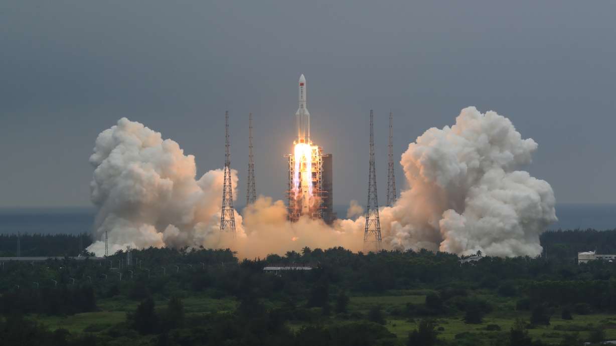 China discounts possibility of harm from rocket falling to Earth on Saturday
