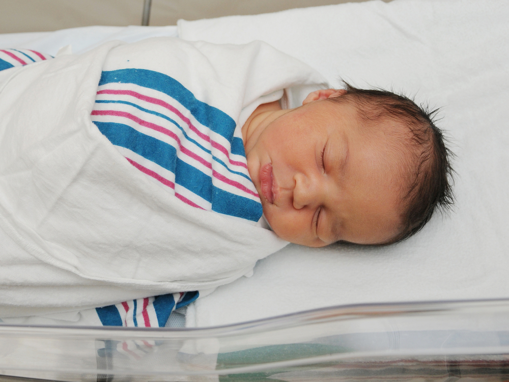 baby, newborn, hospital