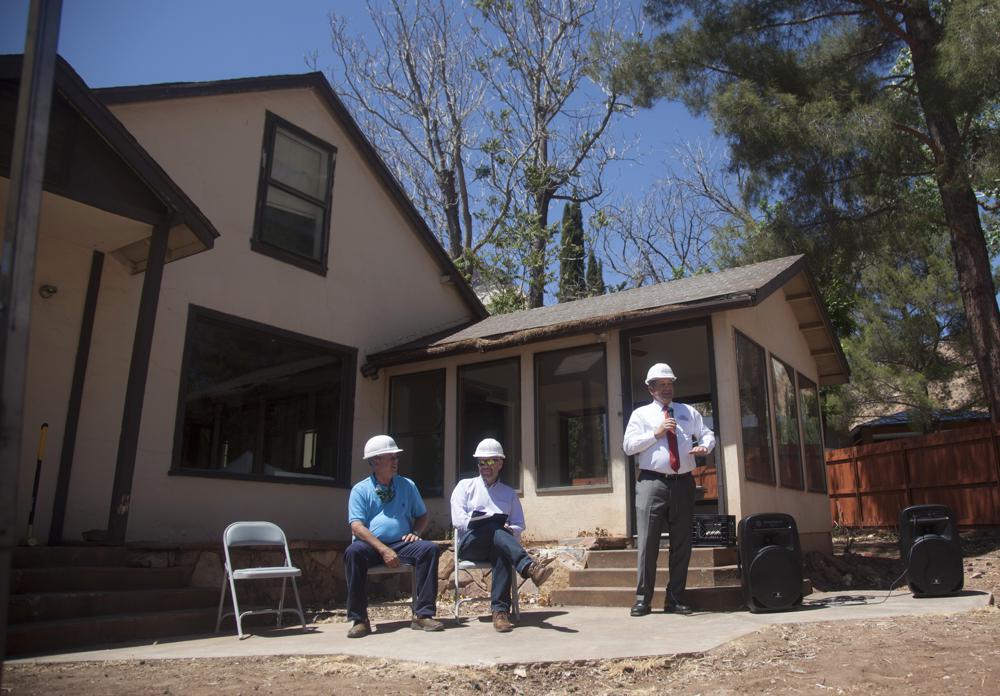 Renovation begins on new history center near Zion