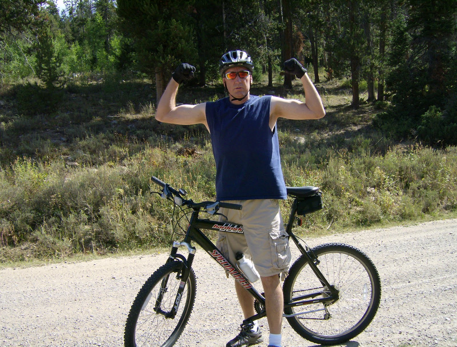 Mountain biking for online seniors