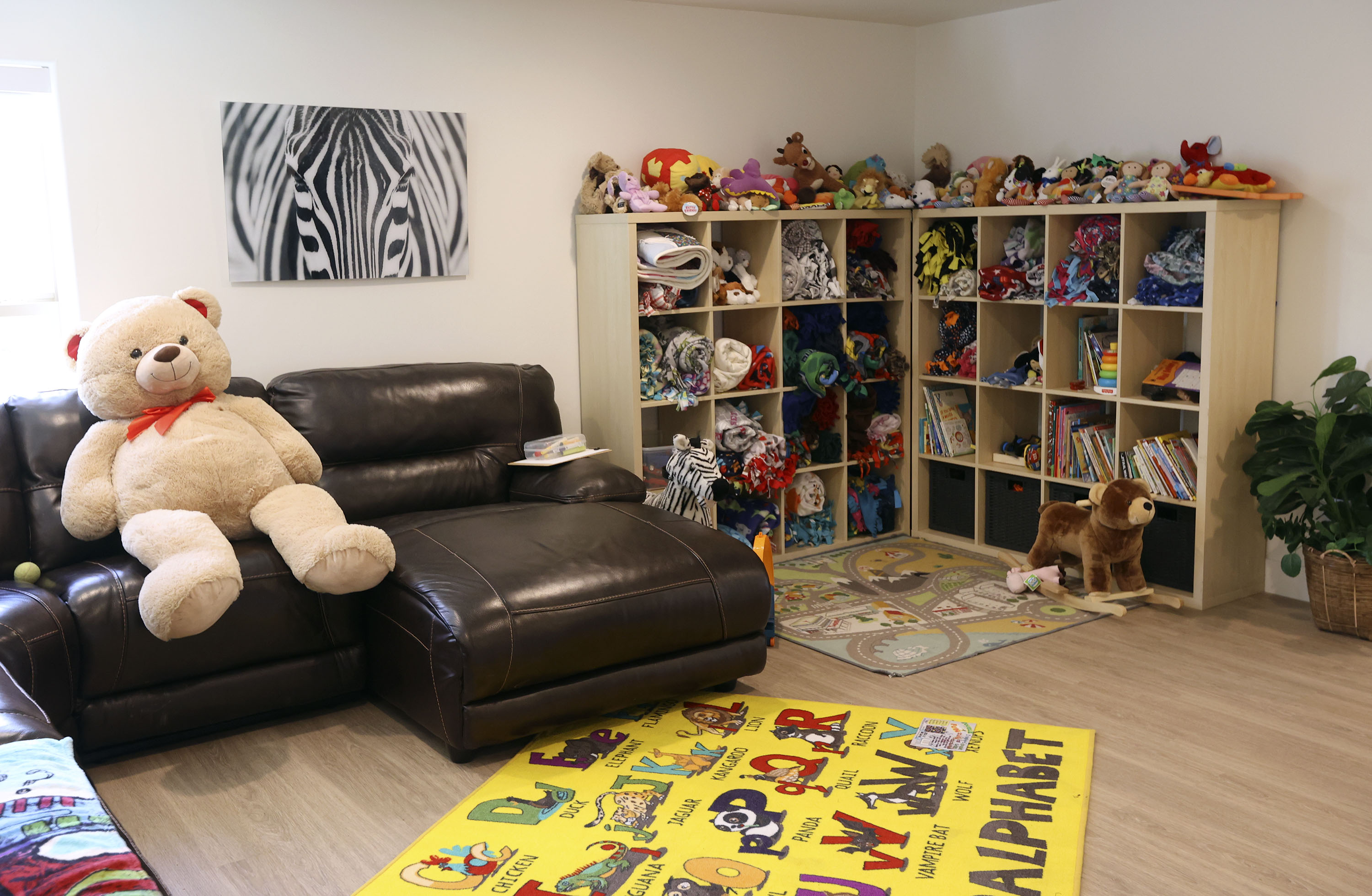 A children's waiting area is pictured at the new Summit County Children's Justice Center in Park City on Monday, May 10, 2021.