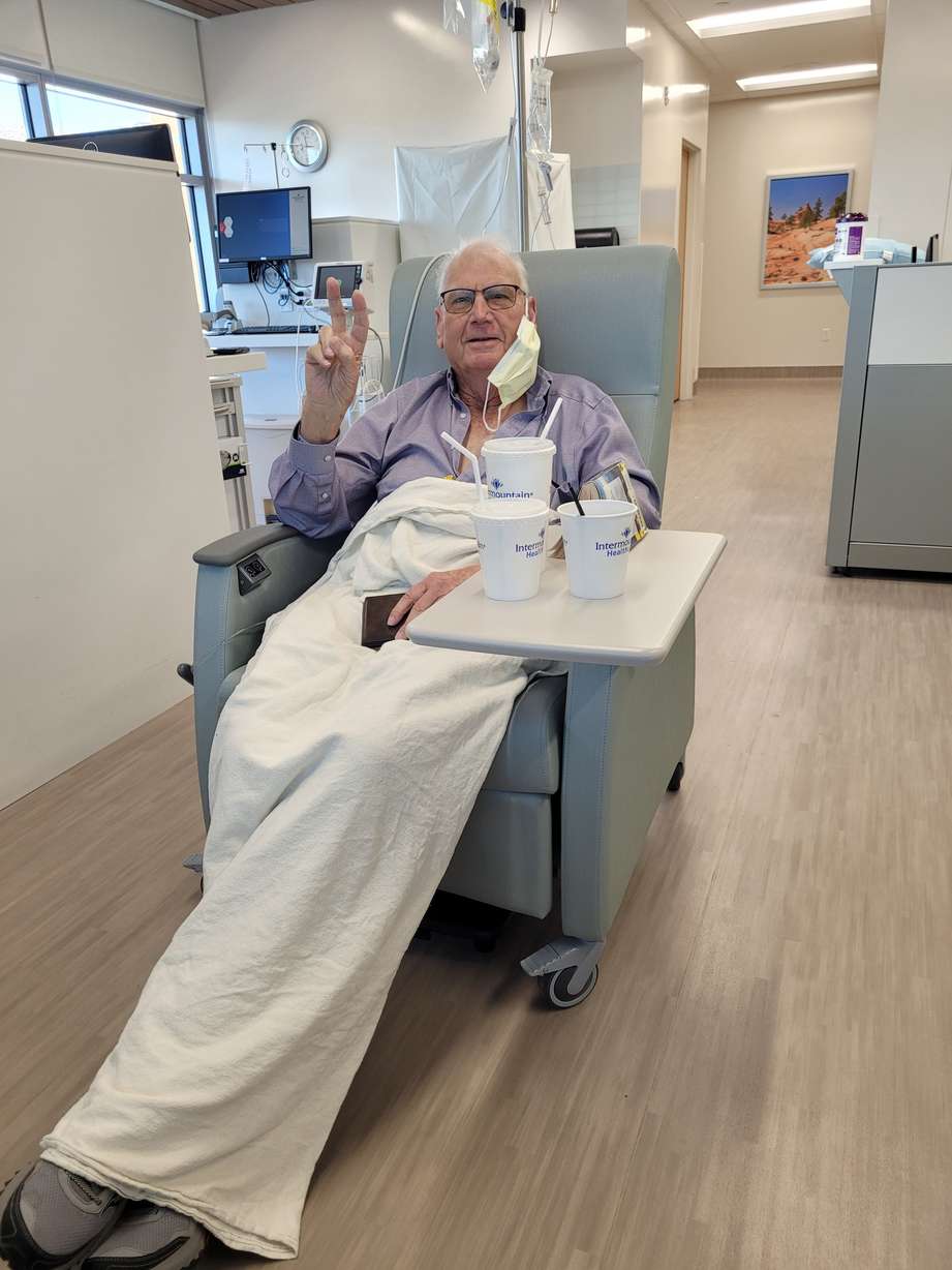 Durward Wadsworth, 78, already survived colon cancer, but is now undergoing chemotherapy for lung cancer. Some of his kids and grandkids are participating in the HerediGene Population Study to better understand the link between genes and human disease.
