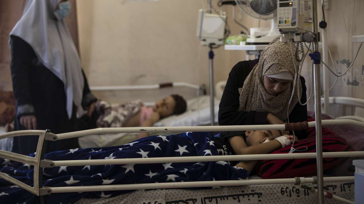 Beset by virus, Gaza's hospitals now struggle with wounded