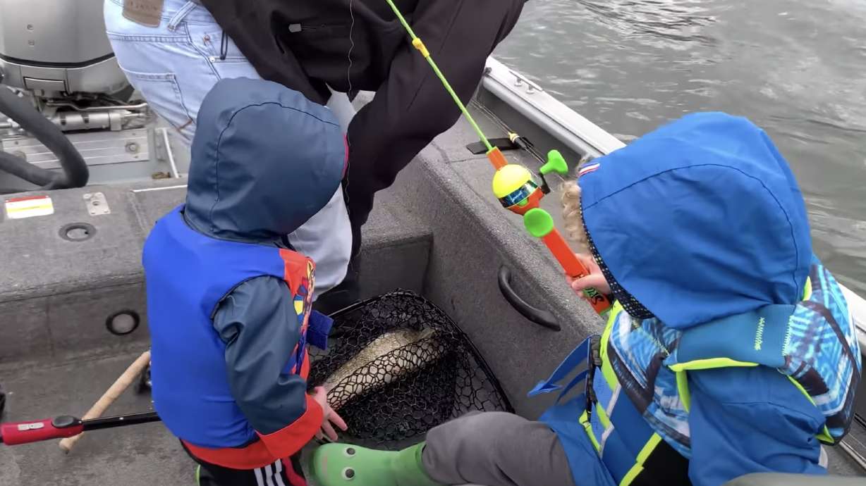 Have You Seen This? Kid catches huge fish on first try