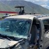 1 person in serious condition after semitruck, car collide in Mapleton