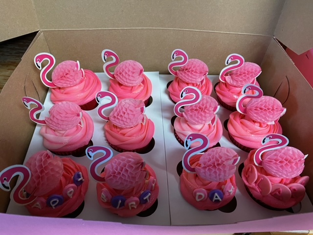 These cupcakes were baked by a Cake4Kids volunteer for an underserved child on their birthday. The new-to-Utah nonprofit organization provides custom-made desserts for underserved children on their birthdays.