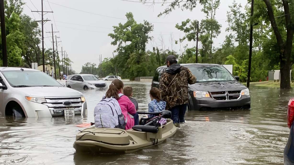 Heavy rains hammer western Louisiana with more to come