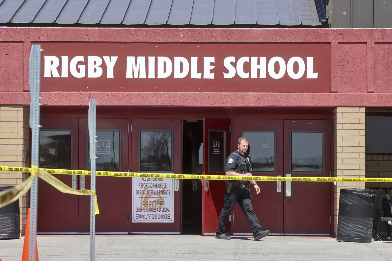 Teacher disarmed school shooter, hugged her until help came
