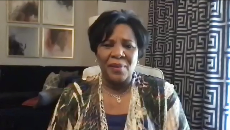 Former federal prison inmate Alice Marie Johnson speaks
at a Hatch Foundation webinar on bringing greater balance to
America’s legal system.