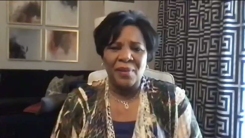 Former federal prison inmate Alice Marie Johnson speaks
at a Hatch Foundation webinar on bringing greater balance to
America’s legal system.