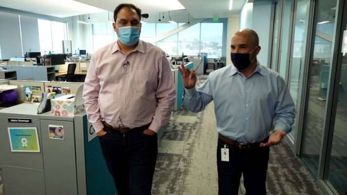 Jeff Freeman says CHG Healthcare plans to bring employees back on a hybrid approach – splitting work weeks between home and the office.