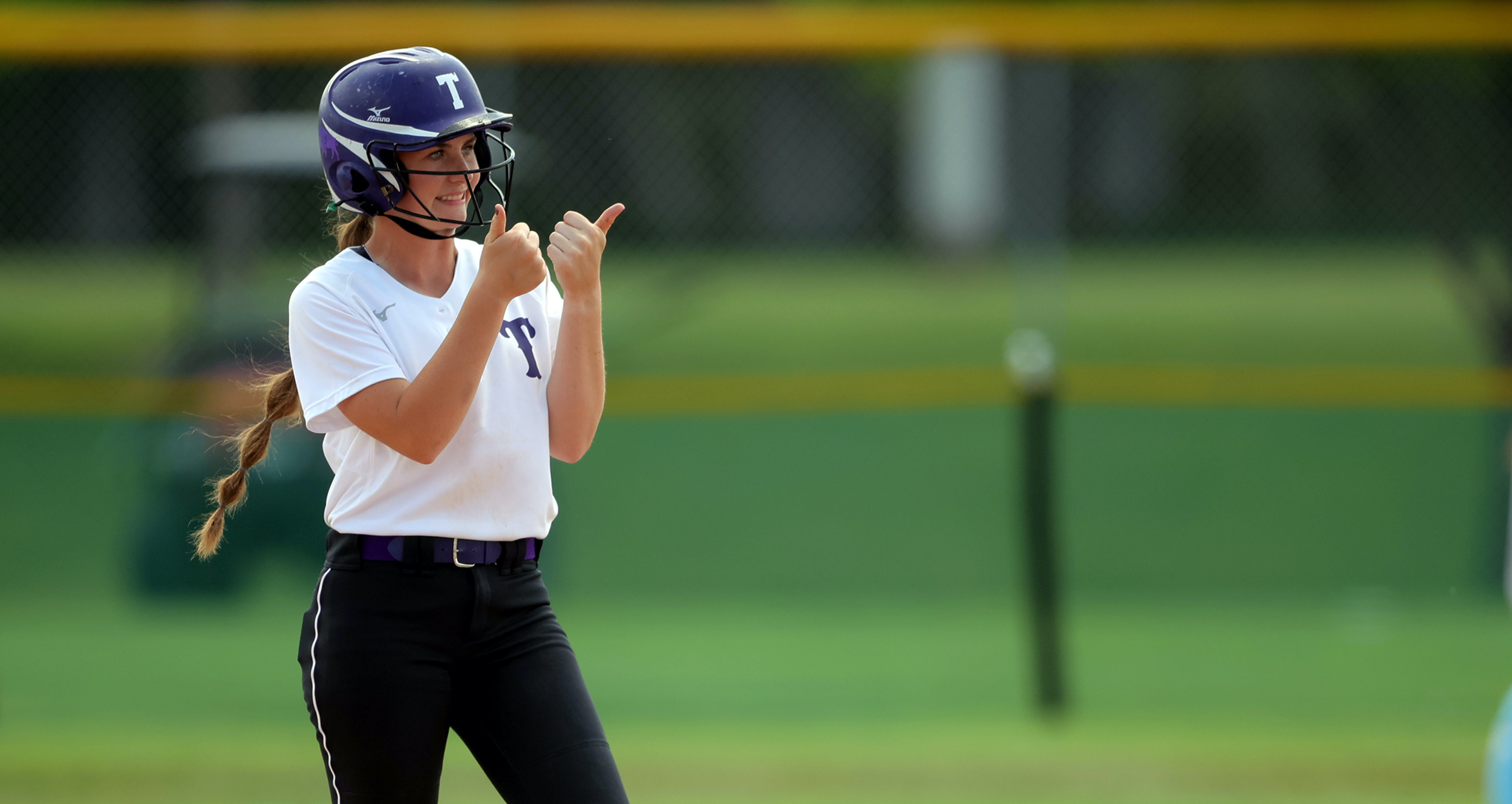 A Tooele player competes in a 4A state softball tournament game at the Spanish Fork Sports Complex on Wednesday, May 19, 2021.

