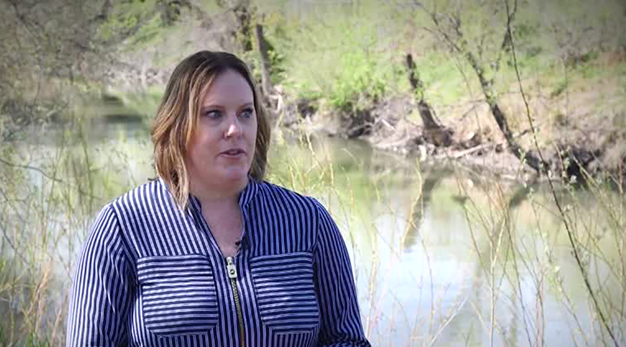 Heather Patno, hydraulic engineer for the U.S. Bureau of Reclamation.