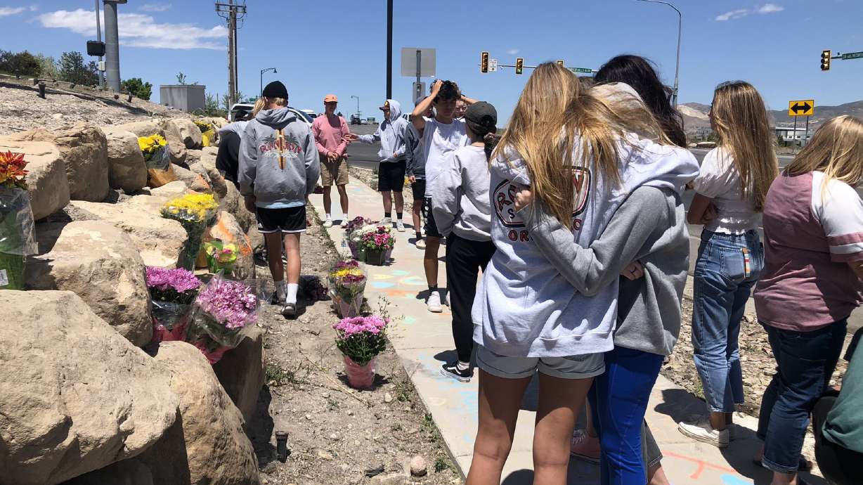 Family and friends rallied around the family of a 16-year-old Saratoga Springs boy who was killed in a car crash along Redwood Road in May.