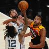 'I just try to do what I do': Rudy Gobert and Ja Morant revel in high-flying meet ups at the rim