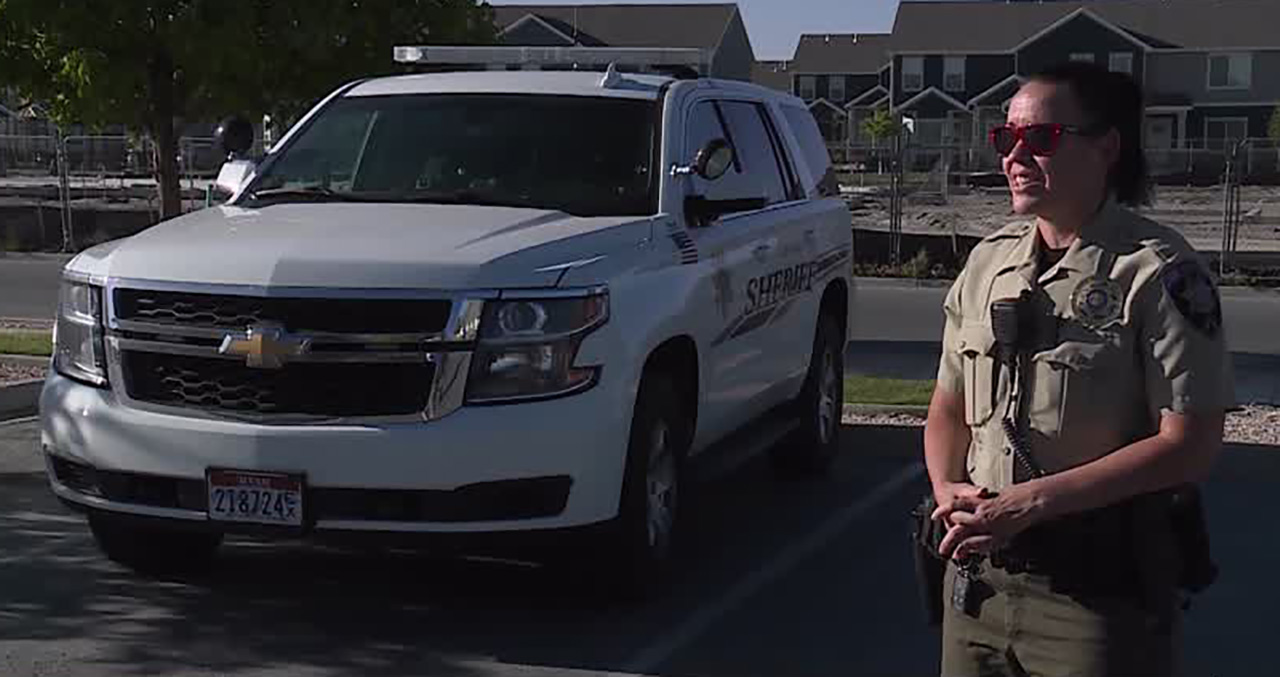 Utah County sheriff's deputy Cassie Robertson.