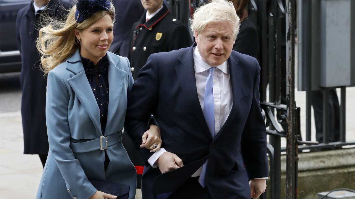 Reports: Boris Johnson, fiancée Carrie Symonds wed in London