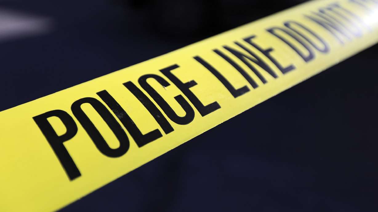 At least one person was injured Wednesday after police say two men stole a vehicle, crashed into another car and then crashed into a house in West Valley City.