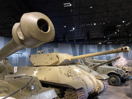 Inside the National Museum of Military Vehicles, created by Dan Sparks, sits scores of vintage and restored vehicles from the major conflicts, encapsulated in immersive exhibits. 
