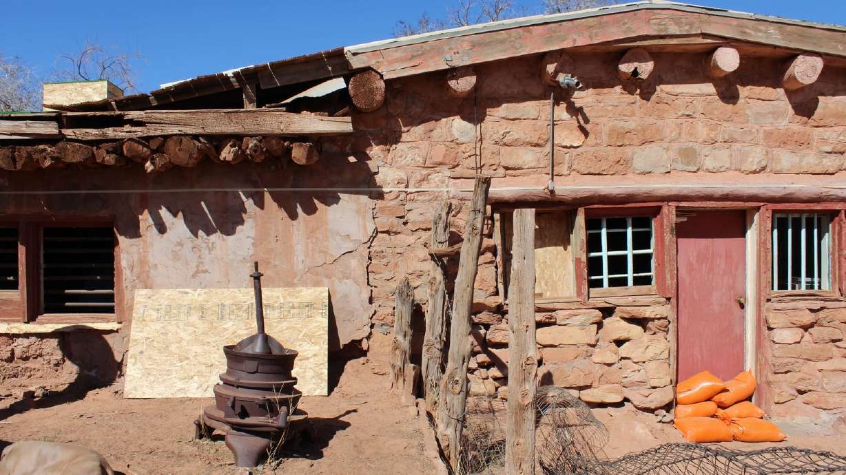 File, century-old San Juan County trading post received major recognition Thursday, June 3, 2021, as efforts begin to save it before it's possibly lost forever.