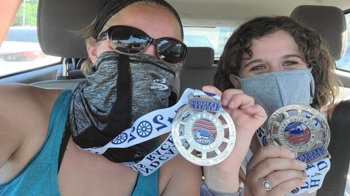 In July, Rachel Love and her friend ran their first marathon. Although they made it to the finish line, Love says the race was very hard and they took several walking breaks. The following year, Love set a goal to run another half marathon, but this time faster.