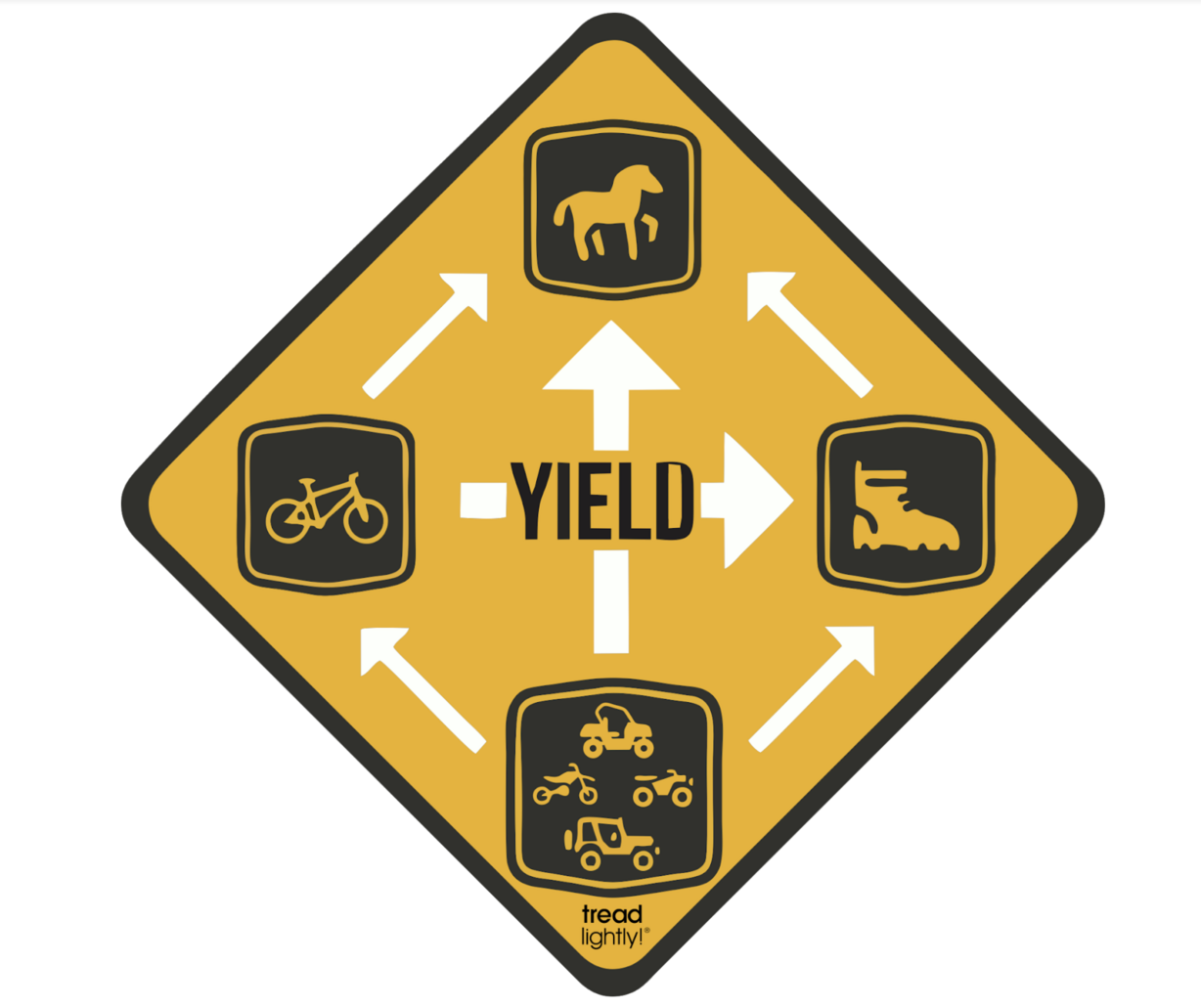 Sharing our trails: a guide to trail etiquette