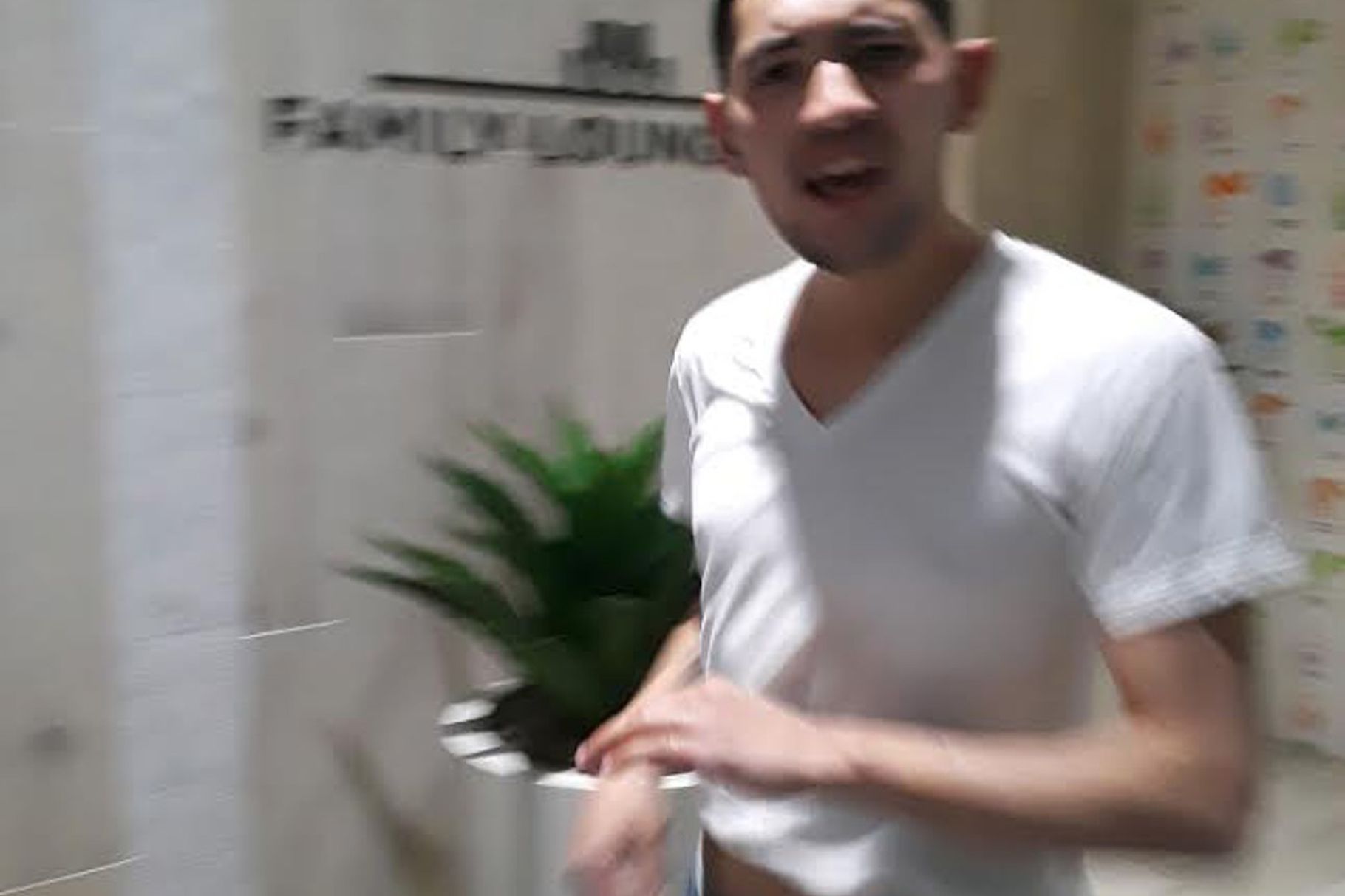 Jonathan Jareth Soberanis, 26, of Lehi, was charged Monday with exposing himself to a boy in Lehi. In 2018, he was charged in a similar incident at the Shops at South Town. The mother of the alleged victim in Sandy took a picture of Soberanis on her phone as he ran out of the bathroom.