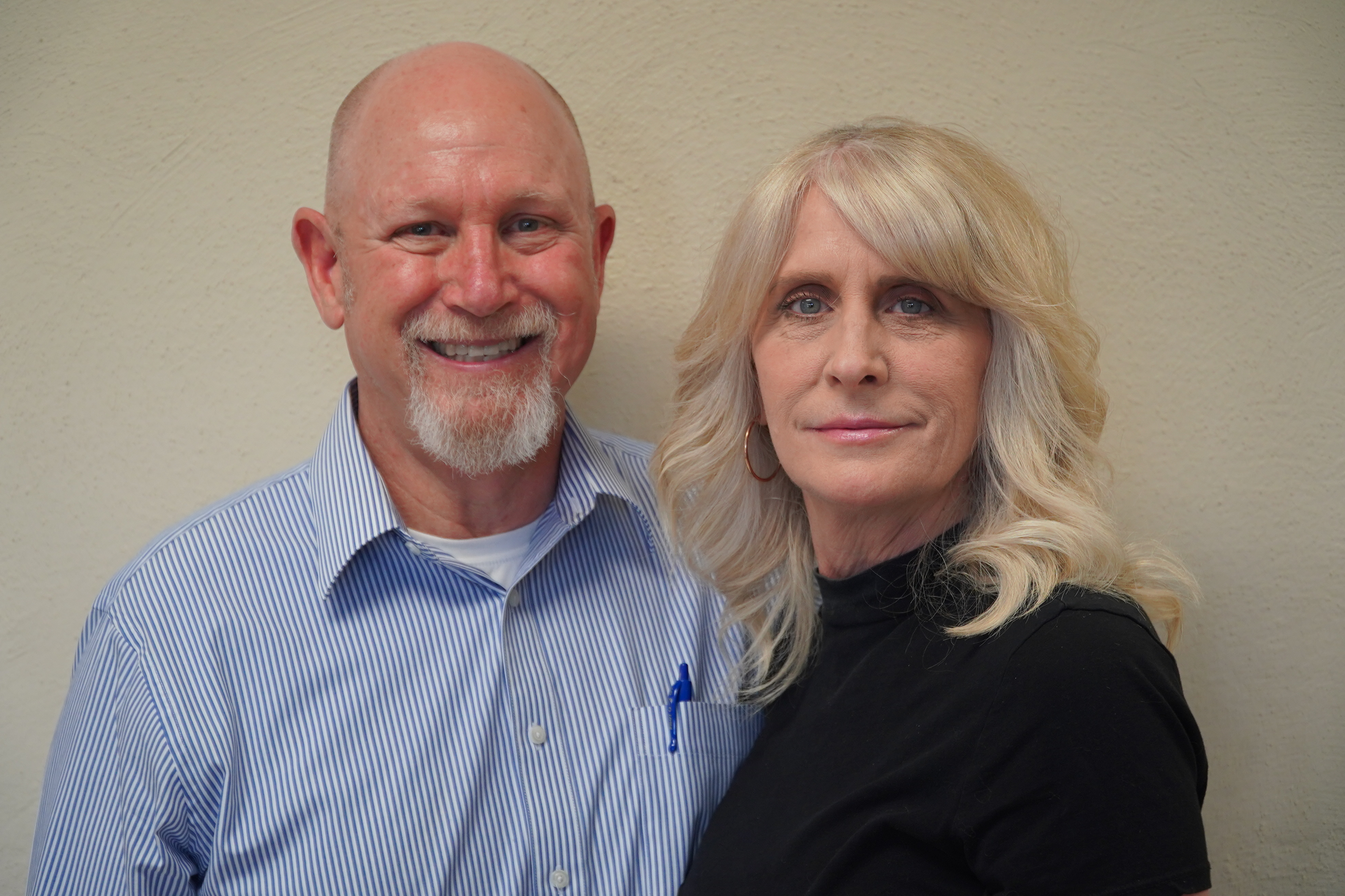 Ken Dudley, left, declared his candidacy for mayor of Provo this week. Dudley was shot during a police brutality protest in Provo on June 29, 2020.