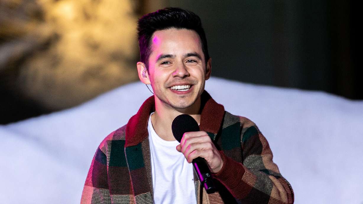 David Archuleta, seen here performing at the 88th Annual Hollywood Christmas Parade in 2019, says he is part of the LGBTQ community.
