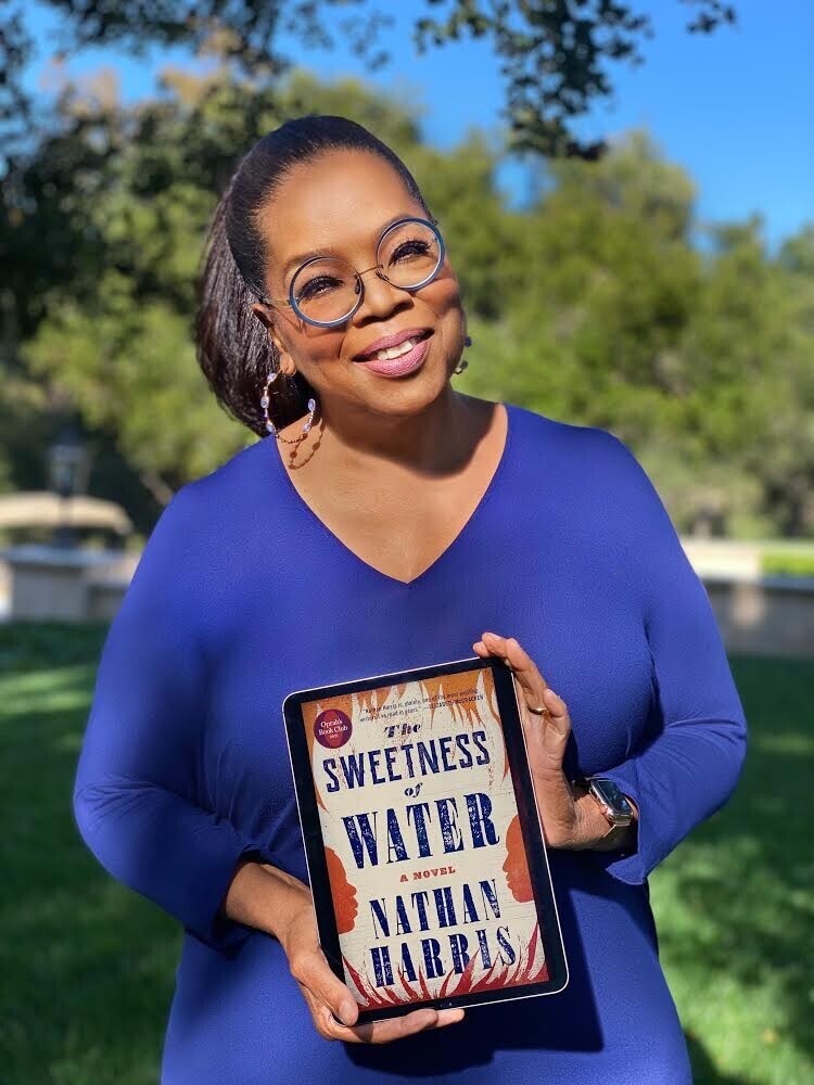 Winfrey's new book pick is novel 'The Sweetness of Water'  