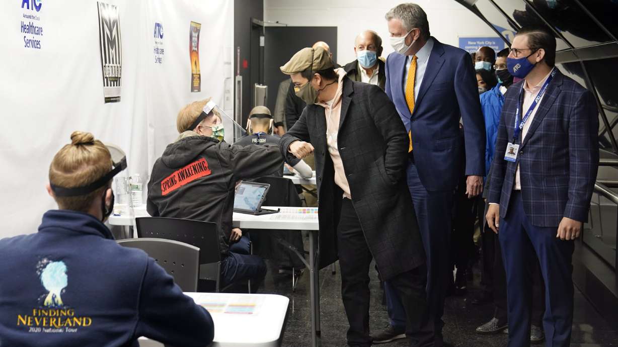 899 people got expired vaccine doses at Times Square site