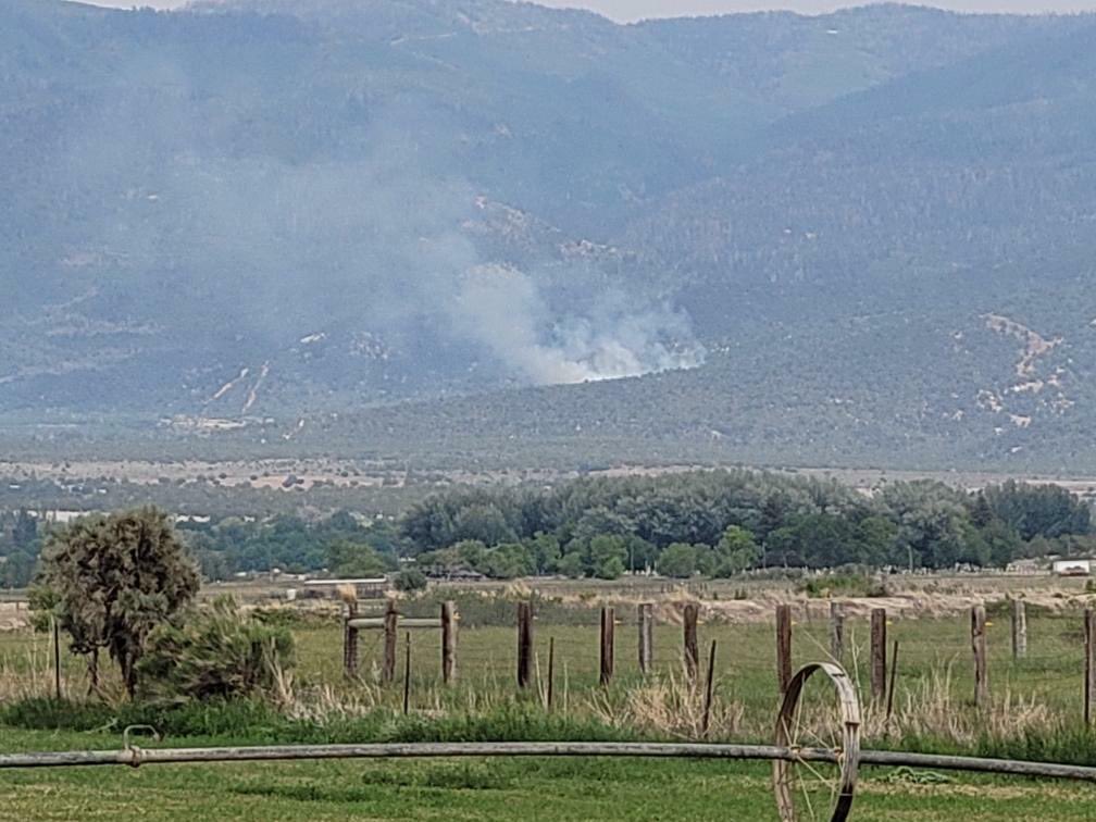 A new fire in Sanpete County prompted the evacuation of about 500 Boy Scouts at Camp Tifie.