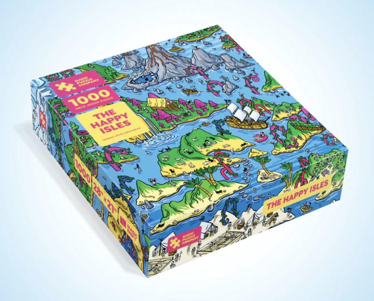 "The Happy Isles" 1000-piece puzzle.