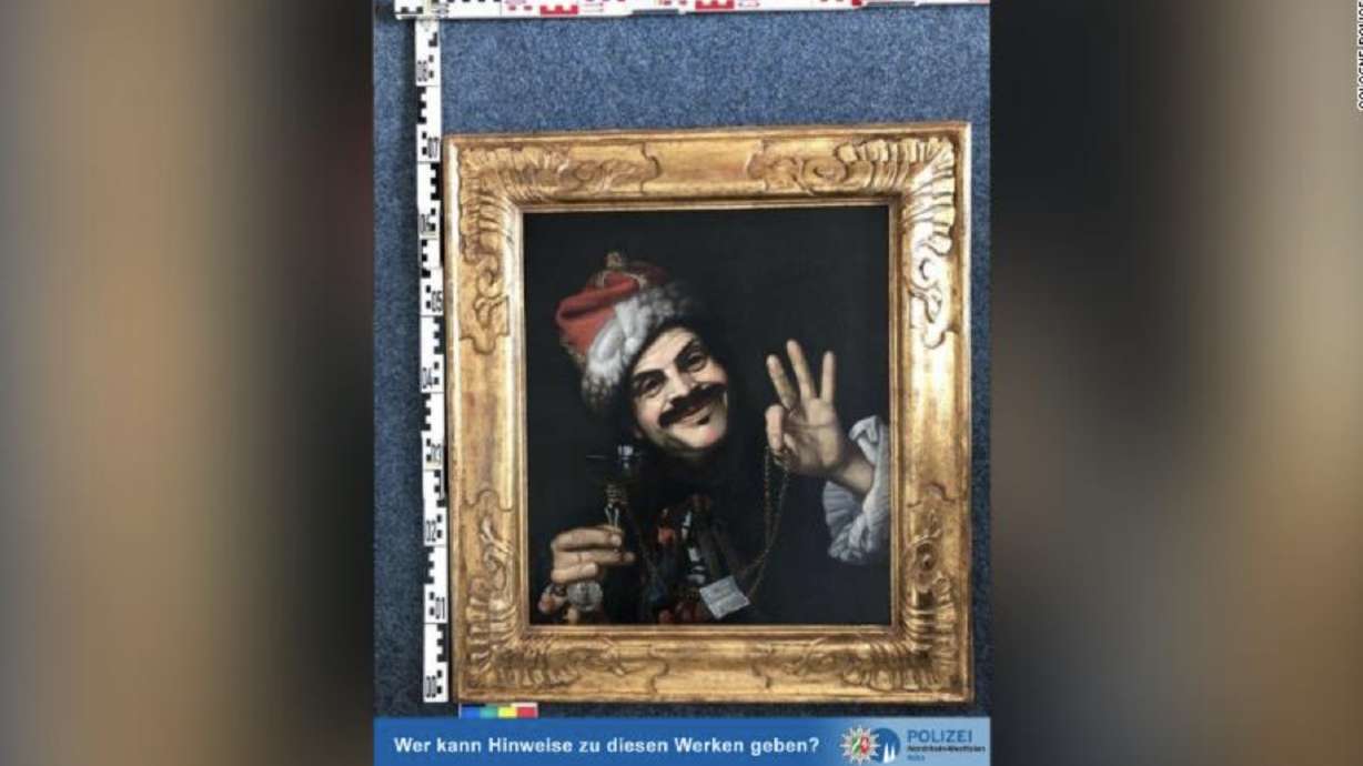 Self-portrait of Italian artist Pietro Bellotti