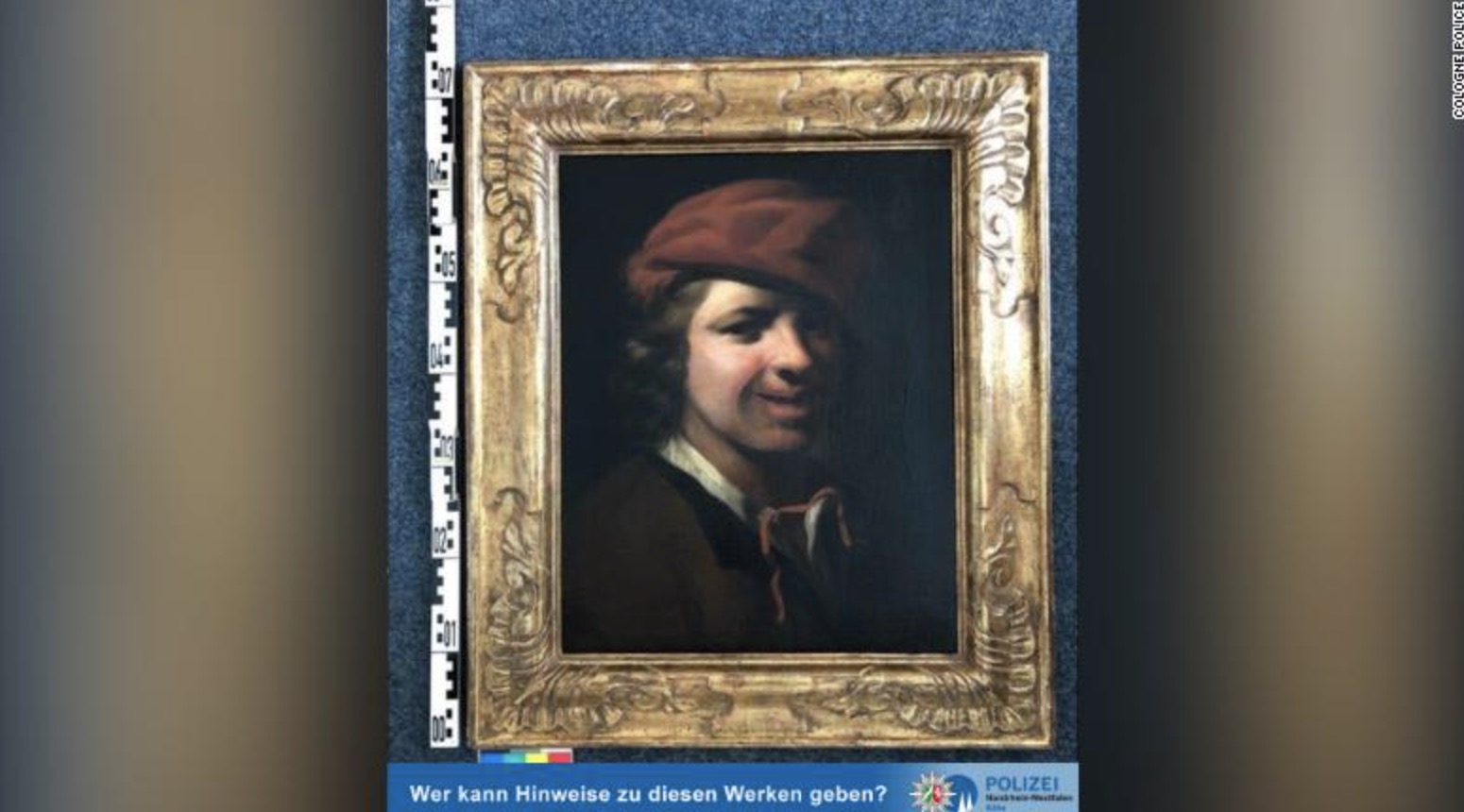 A grinning boy in a red cap, date unknown, by the Dutch artist Samuel van Hoogstraten.