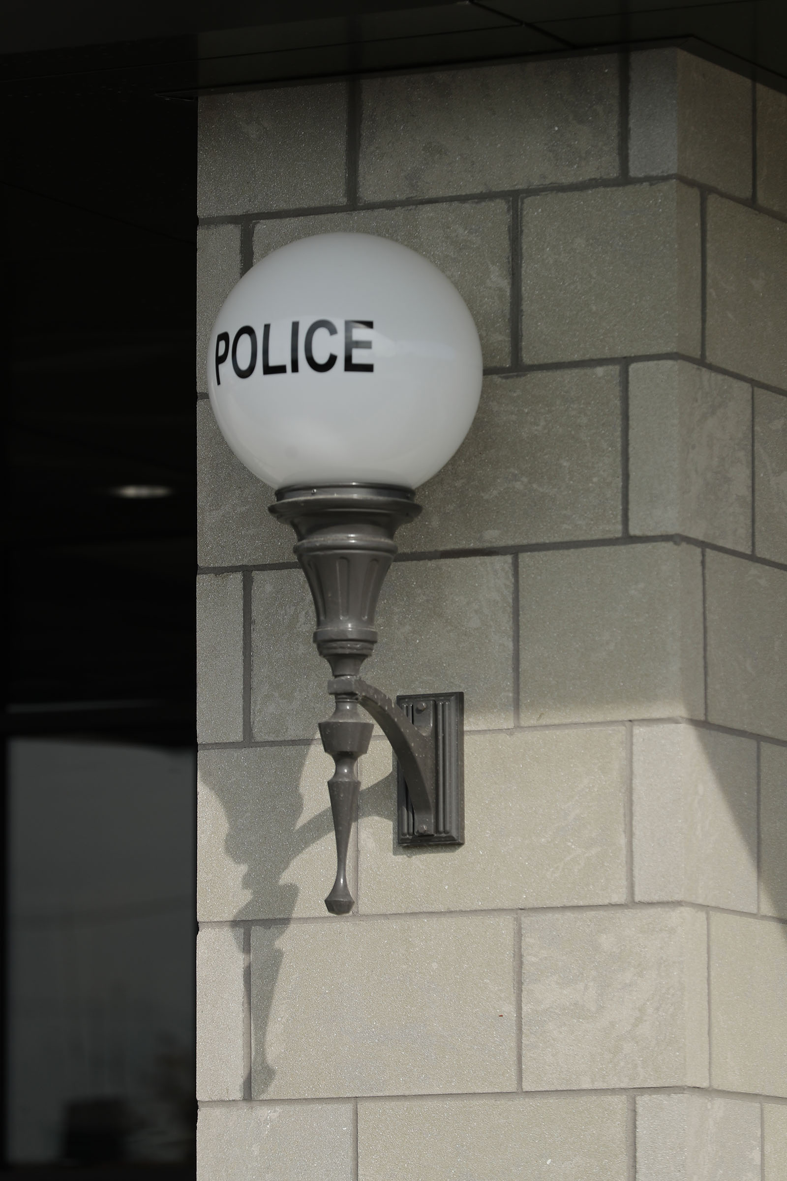 A man drove a woman to the Roy police station where she was arrested Tuesday after the man said she stabbed him while he was giving her a ride.